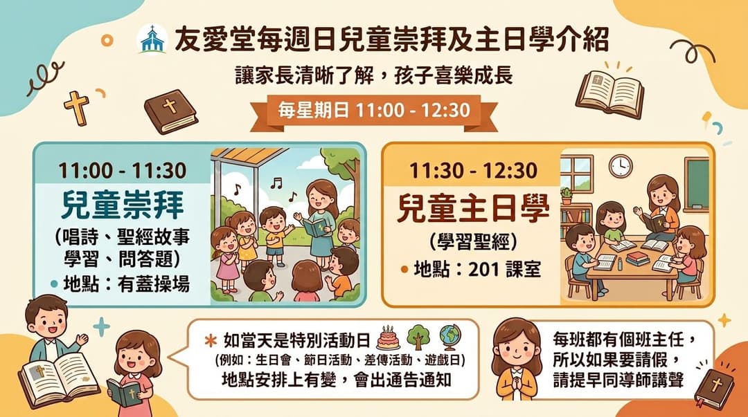 家庭崇拜最新安排(26年9月起)